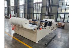 China Automatic Jumbo Roll Tissue Slitting Machine And Rewinding Machine For Manufacturing Plants supplier