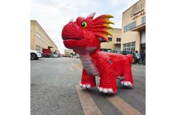 China Customized Kiddie Dinosaur Ride Robotic Electric Dino Animal Scooter supplier