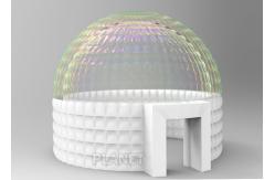 China Custom Sealed Inflatable Balloon Tent Fireproof PVC Tarpaulin Easy Assembly supplier