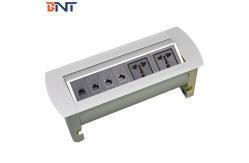 China Aluminum Alloy Desktop Pop Up Electrical Socket With 1 RCA Configuration supplier