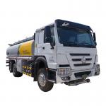 HOWO Diesel 6x4 Fuel Carrier Truck Left Hand Drive 20000 Liters Oil Delivery Truck for sale