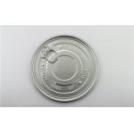 Safe rim Aluminum Easy Open Lid For beverage pop can , tinplate ends