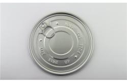 China Safe rim Aluminum Easy Open Lid For beverage pop can , tinplate ends supplier