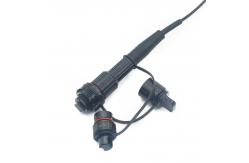 China Outdoor Waterproof Fiber Optic Connector IP67 Corrosion Resistant supplier