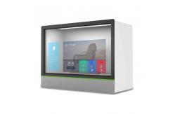 China Advertising Transparent LCD Touch Screen Transparent LCD Display Box 21.5 Inch supplier