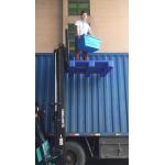 heavy duty used nestable clear vegetable plastic injection molds crate with wheels for sale
