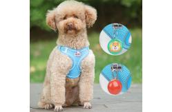 China Pet Reflective Adjustable Harness Dog Breathable Mesh Harness And Leash Set supplier