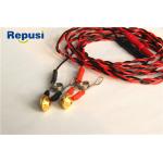 Reusable Ear Clip Electrodes Gold-Plated Disc , EEG Ear Electrode In Pair