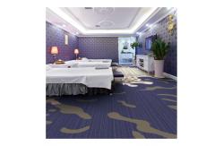China Cost Effective Wall To Wall Nylon Printed Carpet With Flame Resistance supplier