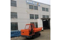 China 1600mm Mini Crawler Tractor Dumper For Palm Oil Fruits Transportation supplier