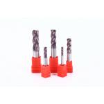 75mm Overall Length Roughing End Mill With Long Flute Length And TiAlN Coating for sale