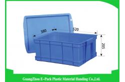 China Durable Plastic Stacking Boxes  , Plastic Stacking Storage Bins Environmental Protection supplier