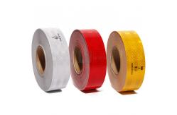 China Wholesale Vehicle Reflective Tape 5CM ECE R 104 Certification Adhesive Reflective Conspicuity Marking supplier