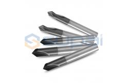 China Custom Made Chamfer End Mill For Metal Steel / Flat Countersink Drill Bit supplier