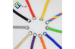 China Customized Color 6 Strand Polyester Playground Combination Rope supplier
