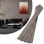 Acoustic Wall Panels PVC Veneer MDF PET Soundproof Slatted Laminated for sale