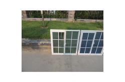China High Quality Anhui Factory Cheap Price Grill Design PVC Sliding Window supplier