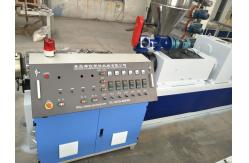China Automatic PVC Plastic Granules Machine With Double Screw supplier