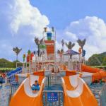 Water House Funny Water Game for Amusement Playground Theme Aqua Park Fiberglass Water Slide for sale