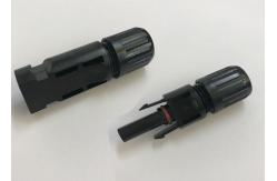 China Low Transition Resistance  Connector , PC Material 30A  Solar Connector supplier