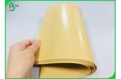 China PE Coated Food Packing Paper / PE Coated Brown Kraft Paper With FDA Certification supplier