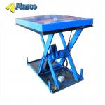 Heavy Duty Goods Hydraulic Scissor Lift Table with Workshop Crane and Driven Type Hydraulic for sale