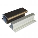 OEM T5 T6 Anodized Champagene 0.9-1.5mm Aluminum Window Profiles for sale