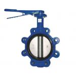 Handles Operate Wafer Butterfly Valve Cast Iron Epdm Seat Dn100 Industrial Control Valves for sale