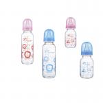 Standard Neck 9oz 250ml Heat Resistant Glass Baby Feeding Bottles for sale