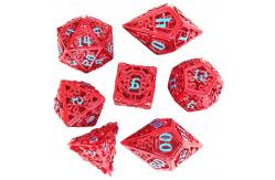 China Chongtian Snake Hollow Metal Dice Set Multi -Faceted Table Game #Dnd#Rpg#Coc supplier