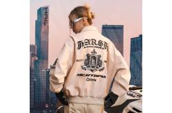 China Customizable Unisex  Varsity Jacket Mens Streetwear Stretch OEM Service supplier
