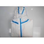 Anti Bacteria Disposable Surgical Gown Protective Doctors Suits With Blue Tape for sale
