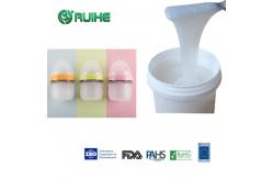 China Clear Two Part Liquid Silicone Rubber Odorless High Heat Resistance supplier