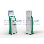 Custom Self Service Banking Kiosk Touch Screen Kiosks A4 Laser Printer for sale