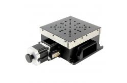 China Adjustable Height Z Axis Motorized Lab Jack 160×160mm Screw Drive supplier
