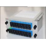 1x16  LGX Box Cassette Inserting PLC Splitter ,  16 Ports Fiber Optical PLC Splitter for sale