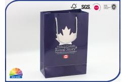 China Chocolate Packaging Paper Shopping Bags Matt Lamination With Nylon Ropes supplier