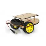 Double-layer Robot Car Chassis With Two Deceleration DC Motor for sale