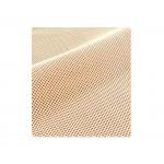 Elastic Polyester Mesh Fabric , Tear Resistant Breathable Poly Net Fabric