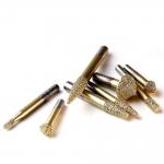 Carving Stone CNC Diamond Engraving Tool Golden Color High Precision Less Wasteness for sale