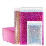 200x290MM Self Adhesive Holographic Bubble Bags For Jewelry for sale