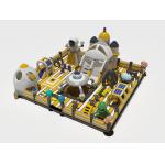 Alien Rocket Space Park Inflatable Bounce Castle With Slides for sale