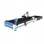 High Speed Fiber Laser Cutting Machine For Metal Sheet With Sheet Loading System Steel Fabrication for sale