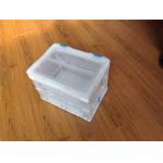 360*260mm Collapsible Storage Crates Plastic Polypropylene Loading Strengthening