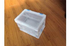 China 360*260mm Collapsible Storage Crates Plastic Polypropylene Loading Strengthening supplier