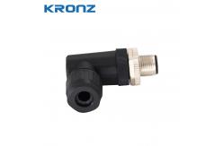 China Industrial M12 Connector With Angle Cable Outlet Coding A Insulation Resistance ≥100MΩ supplier
