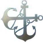 Stainless Steel OEM Custom Sheet Metal Garden Art Laser Cut CNC Art Garden Animal Metal Laser Cutting Service for sale