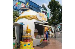 China Popcorn Customized Fiberglass Kiosk For Amusement Park supplier