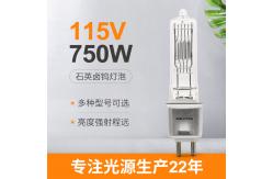 China G9.5 Medium Bi Pin Halogen Bulb 750w 115v OSRAM EHG Replacement supplier