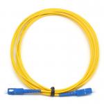 Simplex Fiber Optic Patch Cord SC UPC To SC UPC SM Indoor PVC for sale